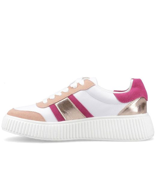 Hush Puppies Pink Holly Trainers