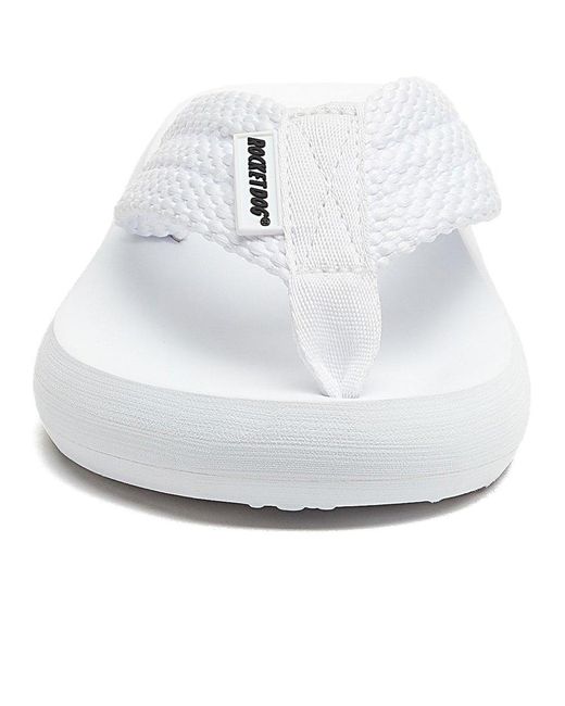 Rocket Dog White Sunset Webbing Sandals
