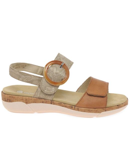 Remonte Metallic Rock Sandals