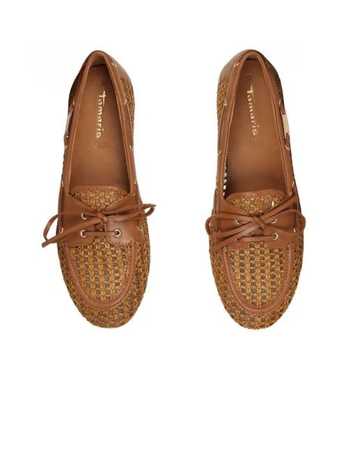 Tamaris Brown Dariana Loafers