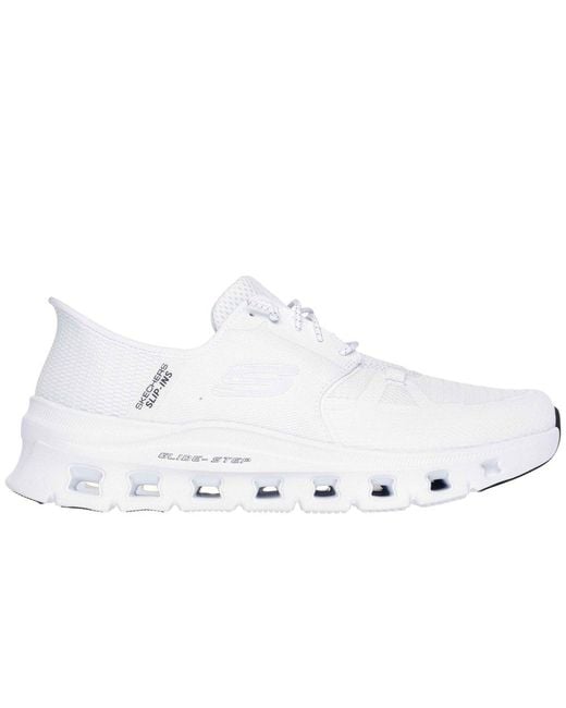 Skechers White Glide-Step Pro Trainers for men