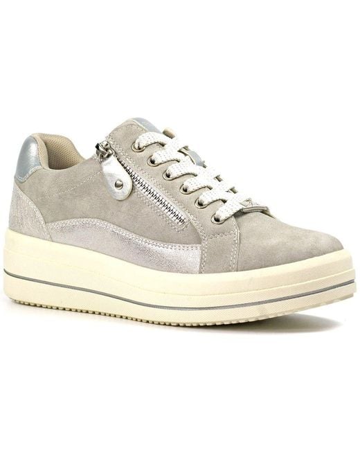 Lunar (GRS) White Medway Trainers