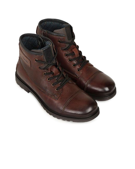 Bugatti Brown Ardel Boots for men