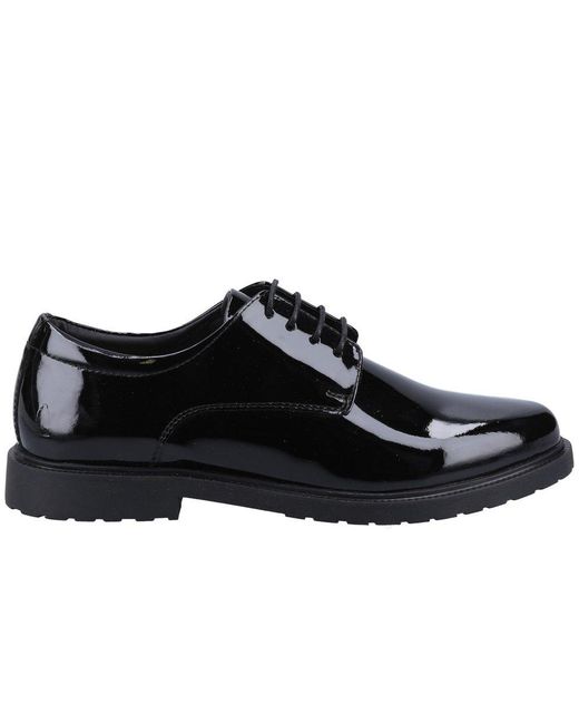 Hush Puppies Black Verity Lace Up Shoes