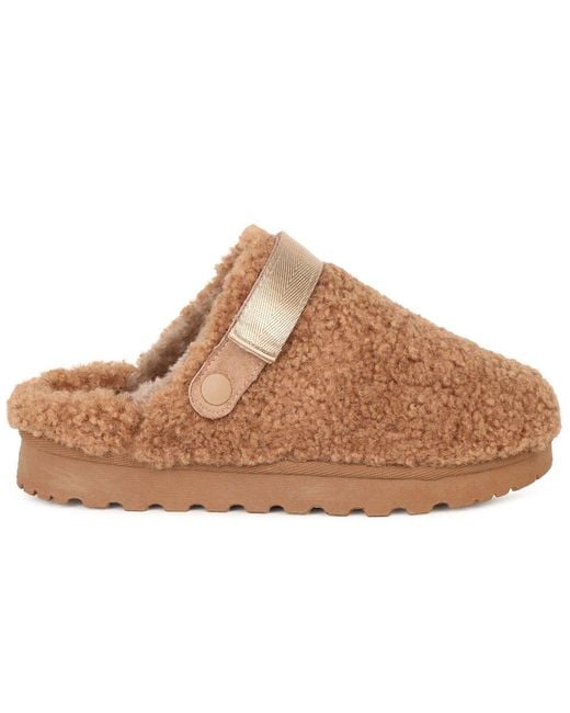 Lunar (GRS) Brown Naples Slippers
