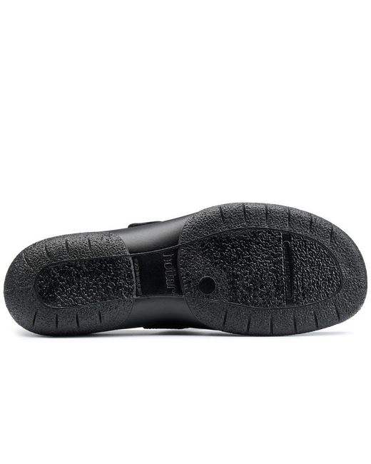 Hotter Black Hope Extra Wide Mary Jane Shoes