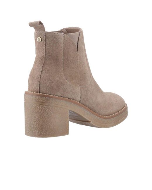 Hush Puppies Brown Felicia Chelsea Boots