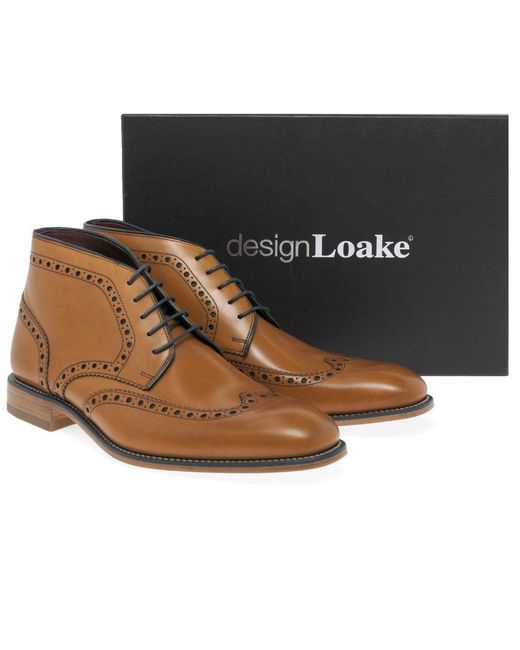 loake errington tan