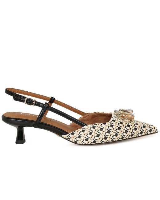 Tamaris Metallic Marilu Open Court Shoes