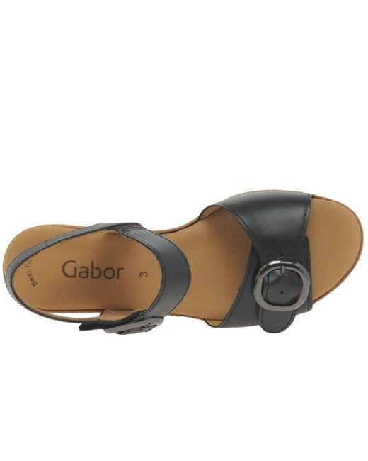 Gabor Brown Fantastica Sandals
