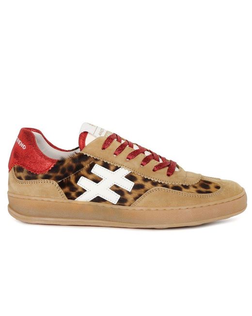 Another Trend Brown Iconic Ii Trainers