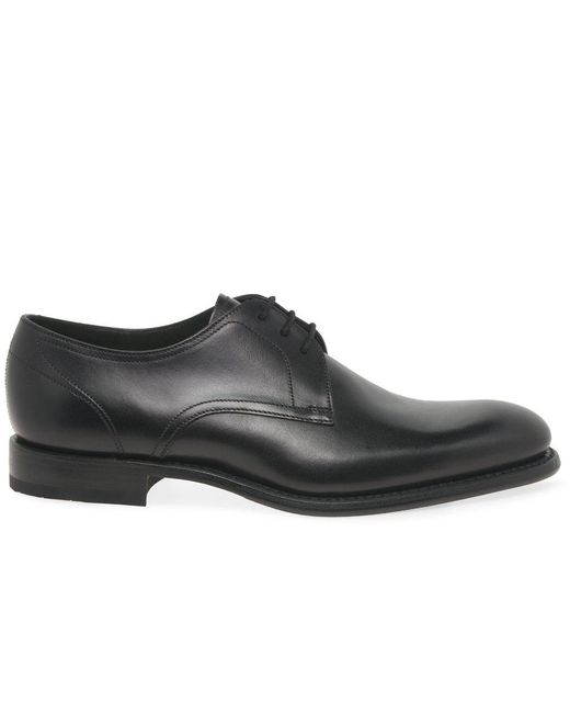 Loake Black Atherton Formal Shoes for men
