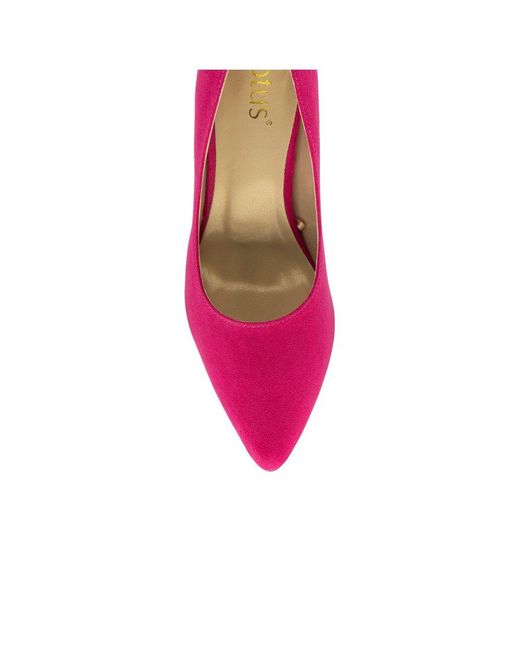 Lotus Pink Megan Court Shoes