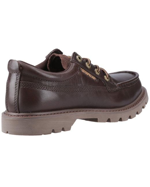 Caterpillar Brown Colorado Moc Toe Low Shoes for men