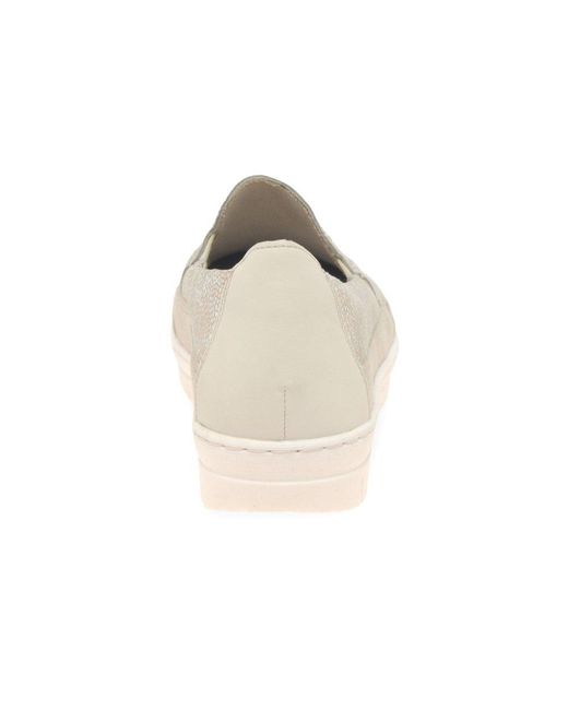 Remonte White Alanya Slip On Shoes