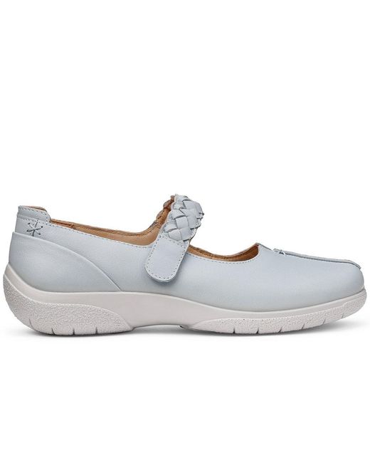 Hotter White Shake Ii Mary Jane Shoes