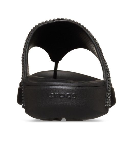 CROCSTM Black Cro Dsv Getaway Triangle Flip