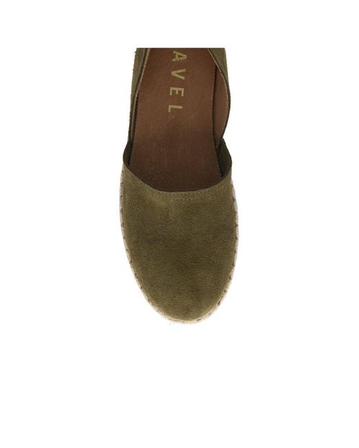 Ravel Green Pressen Espadrille Shoes
