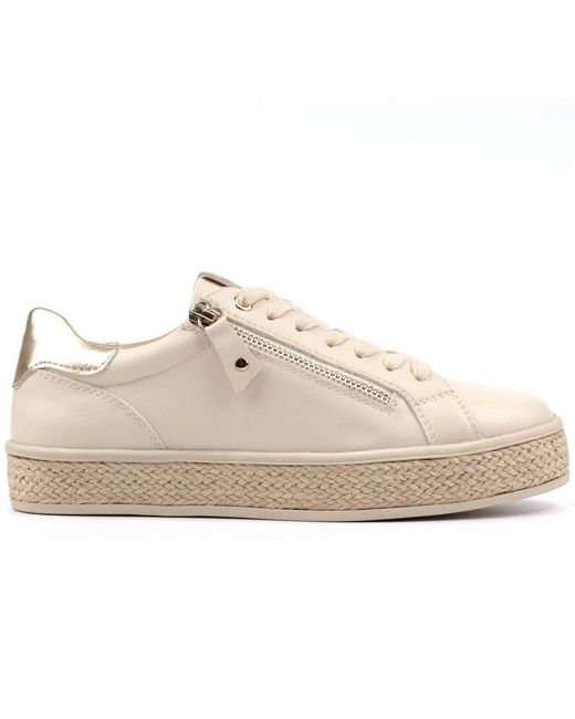 Lunar (GRS) White Hallie Trainers