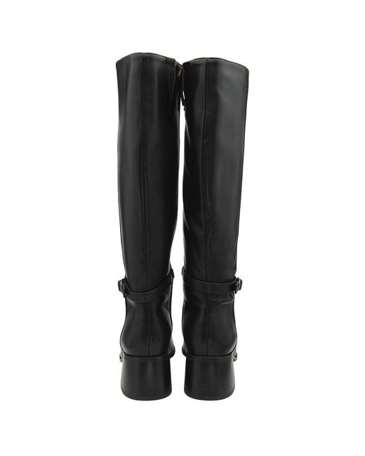 Ravel Black Chatton Knee High Boots