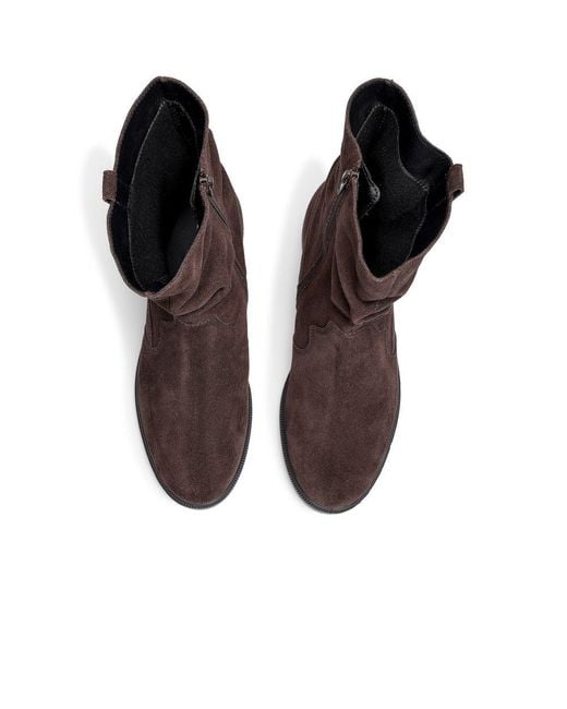 Hotter Brown Irving Boots