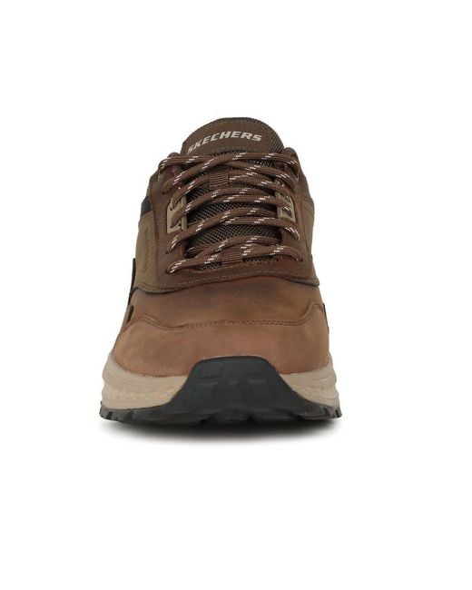 Skechers Brown Slade Ultra Peralto Trainers for men