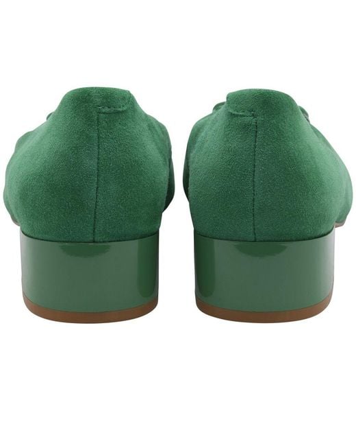 Lotus Green Valentina Pumps