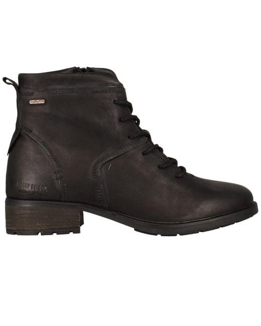Josef Seibel Black Kate 52 Ankle Boots