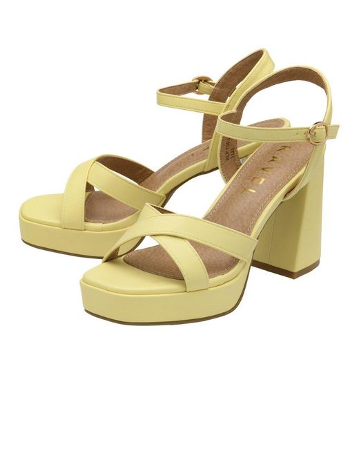 Ravel Metallic Farran Heeled Sandals