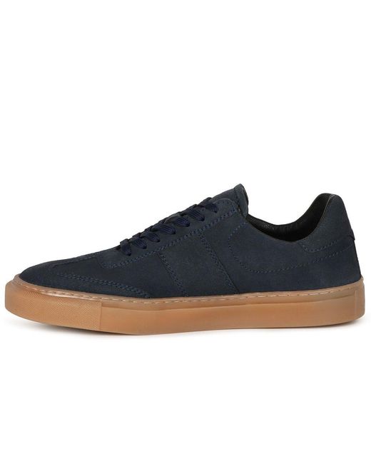 Hush Puppies Blue Riley Trainers for men