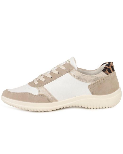 Remonte White Novel Trainers