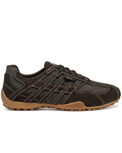Geox Black U Snake Original Trainers for men