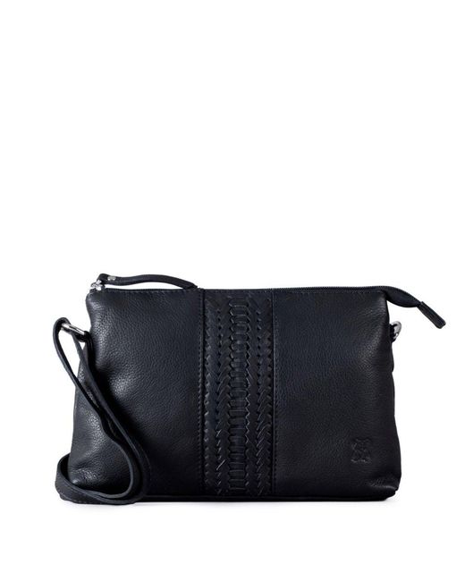 Lakeland Leather White Eden Crossbody Bag