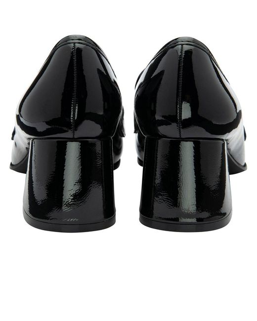 Ravel Black Tweed Loafers