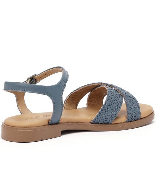 Hotter Blue Saskia Sandals
