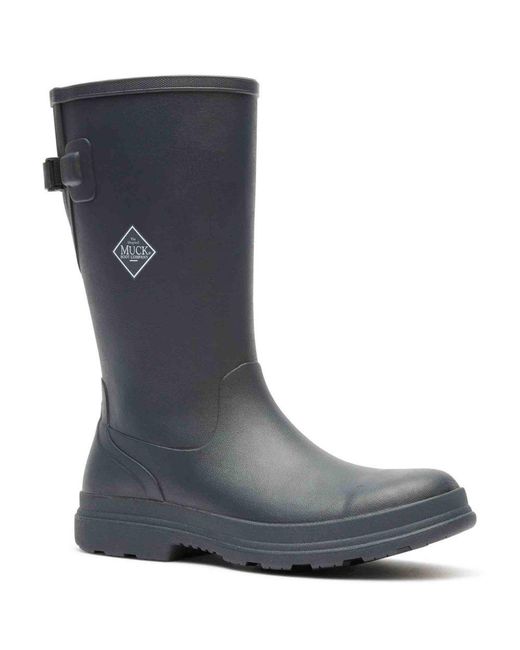Muck Boot Blue Rainscape Tall Wellingtons for men