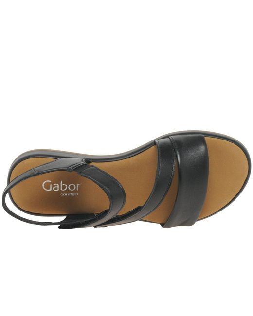 Gabor Blue Oporto Sandals