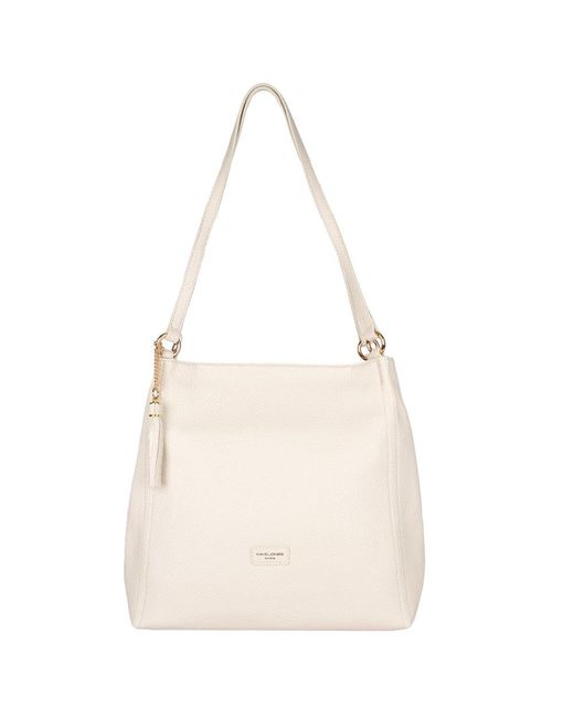 David Jones Natural Nimes Shoulder Bag