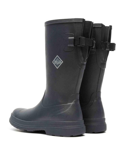 Muck Boot Blue Rainscape Tall Wellingtons