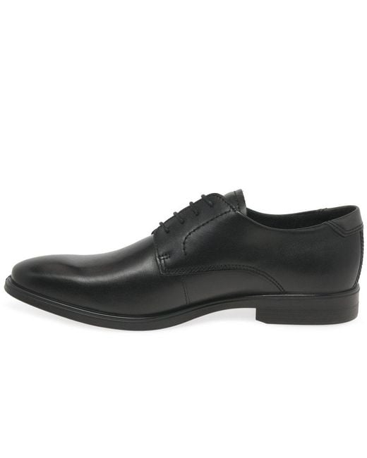 Ecco Black Melbourne Formal Lace Up Shoes for men