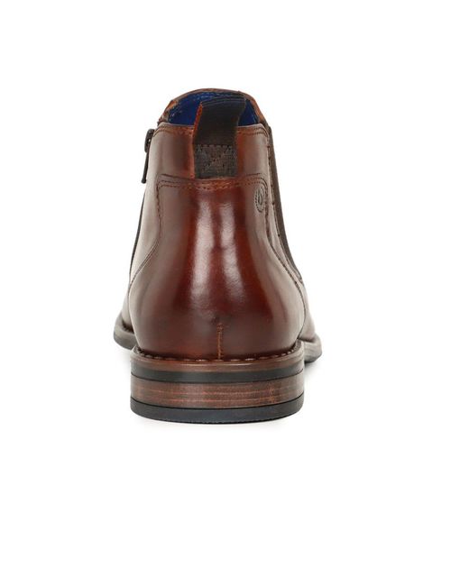 Bugatti Brown Colonel Chelsea Boots for men