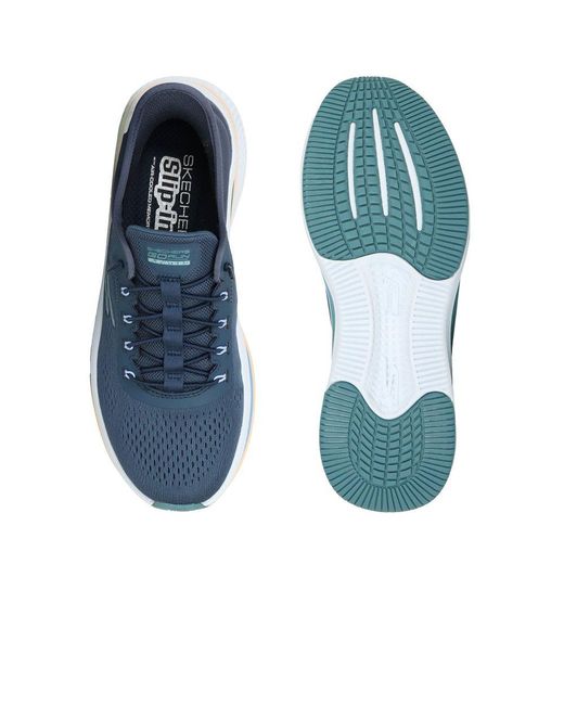 Skechers Blue Go Run Elevate Slip