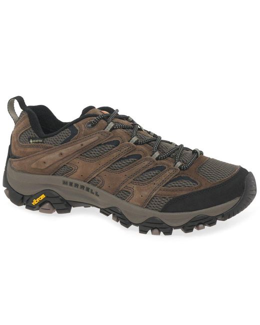 Merrell Brown Moab 3 Gtx Walking Shoes for men