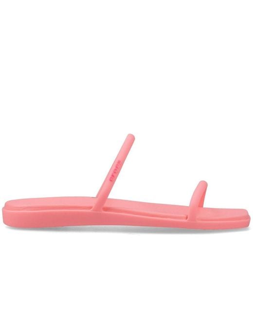 CROCSTM Pink Miami Two Strap Sandals