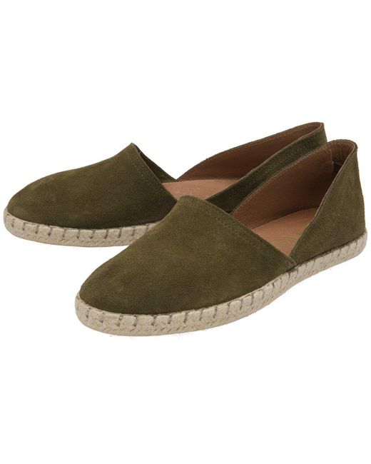 Ravel Green Pressen Espadrille Shoes