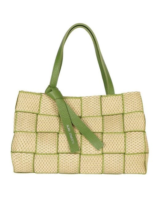 Alma Tonutti Green Sofia Grab Bag