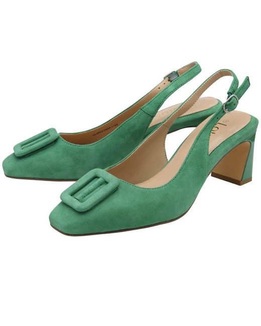 Lotus Green Rochelle Court Shoes