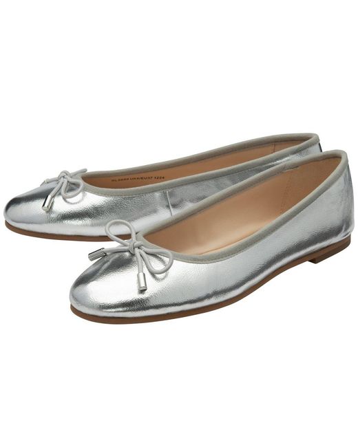 Ravel Gray Ellon Ballerina Pumps