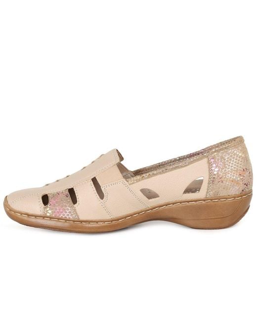 Rieker Natural Denise Shoes