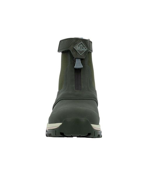 Muck Boot Green Apex Mid Zip Boots